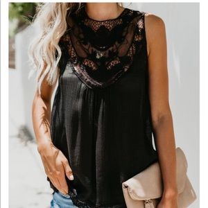 Vici dolls Long live love crochet tank